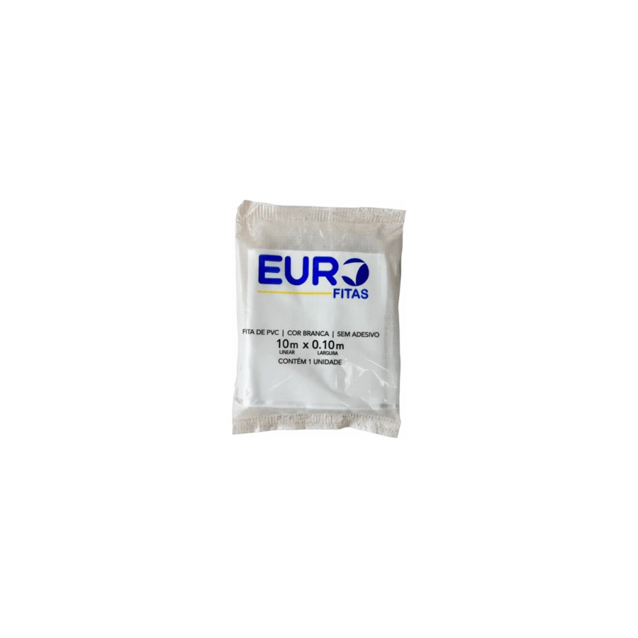 FITA PVC EURO 10M BRANCA