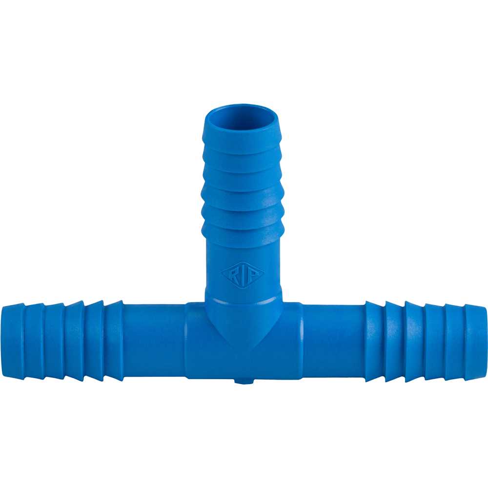 EMENDA TIPO T PARA MANGUEIRA 1/2" AZUL