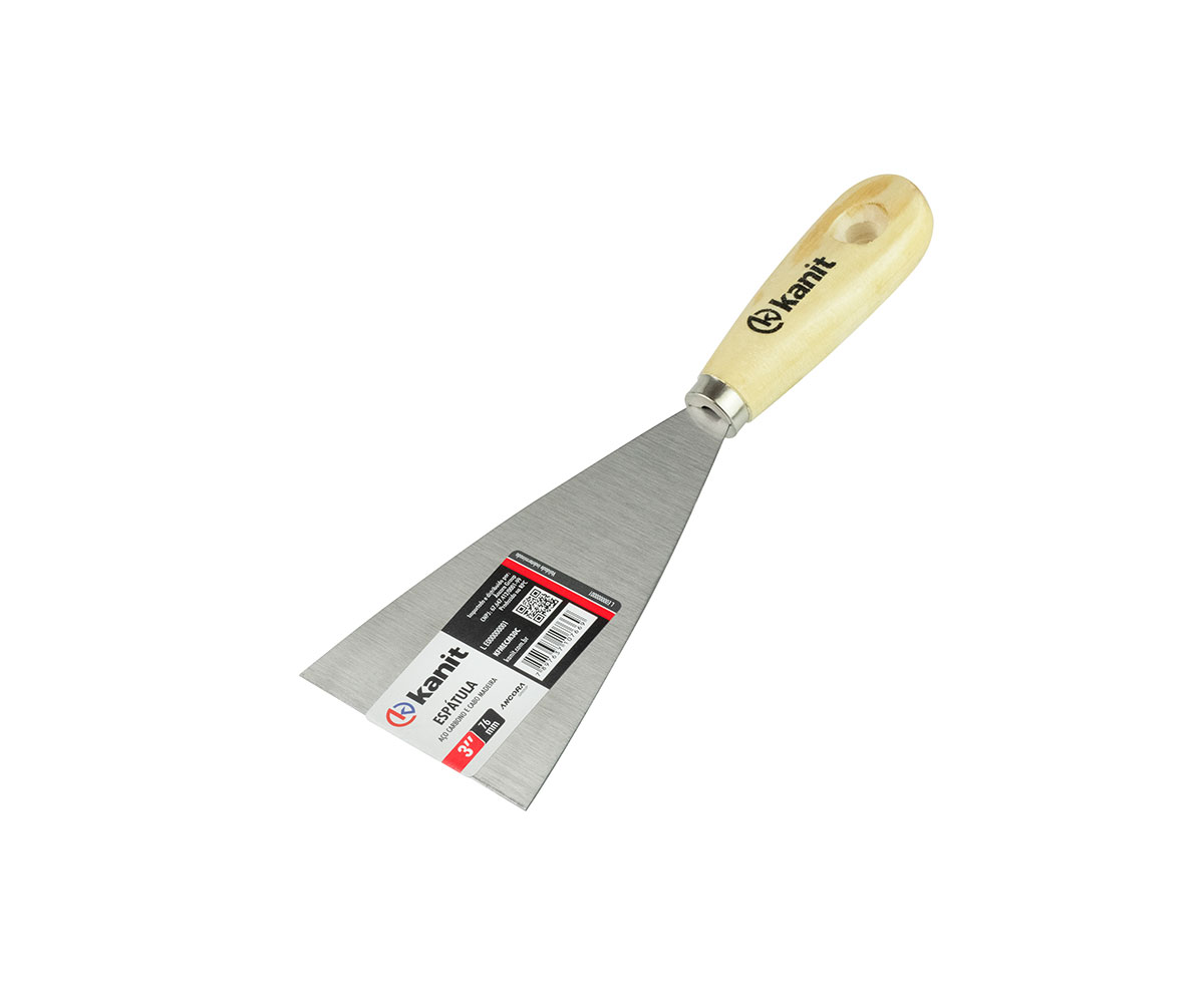ESPATULA ACO CARBONO CABO MADEIRA 3 POL (L:E000000001)