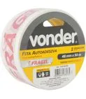 FITA AUTO ADES 48MMX50M "FRAGIL" VONDER