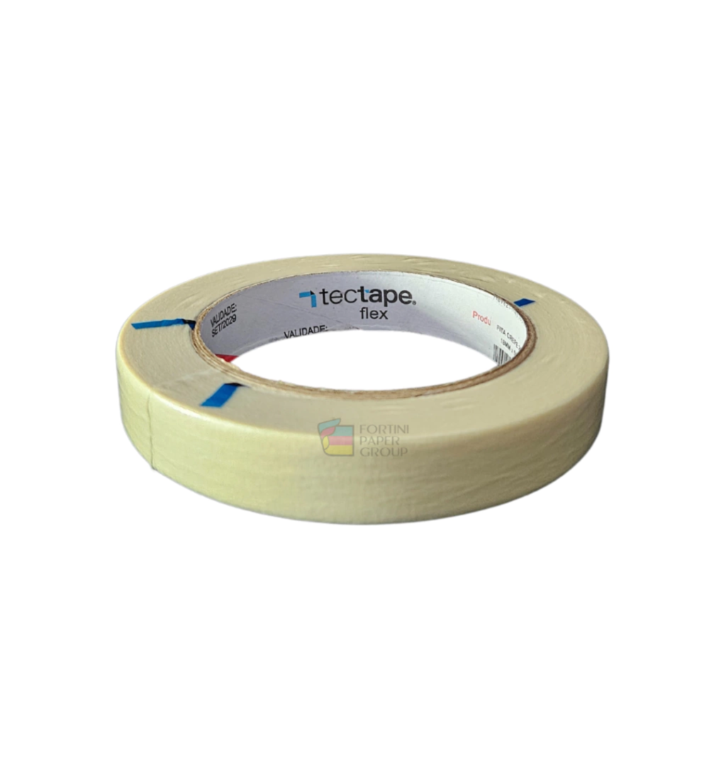 FITA CREPE ADESIVA TEC TAPE 24MM X 50 M