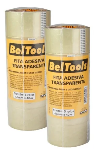 FITA EMPACOTAMENTO 48MMx40M TRANSP BELTOOLS7