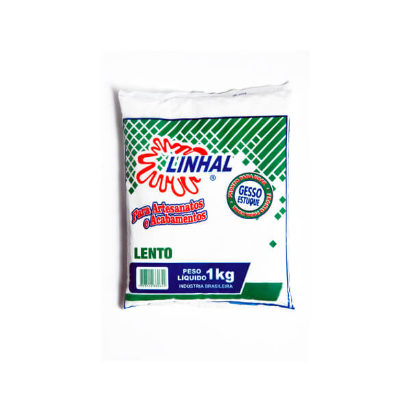 GESSO ESTUQUE LENTO 5KG