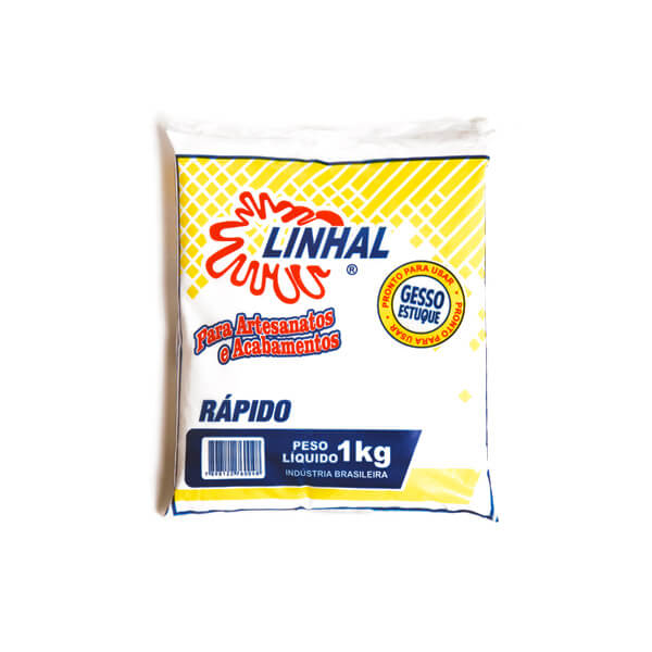 GESSO ESTUQUE/RAPIDO 1KG