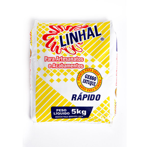 GESSO ESTUQUE/RAPIDO 5KG