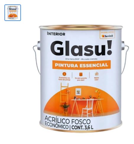 GLASU PINTURA ESSENCIAL - GL / BRANCO NEVE