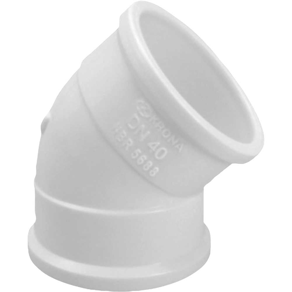 JOELHO 45G ESGOTO DN 75 613 KRONA