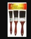 KIT PARA PINTURA PINCEL-MONALIZA COM 03 PEÇAS