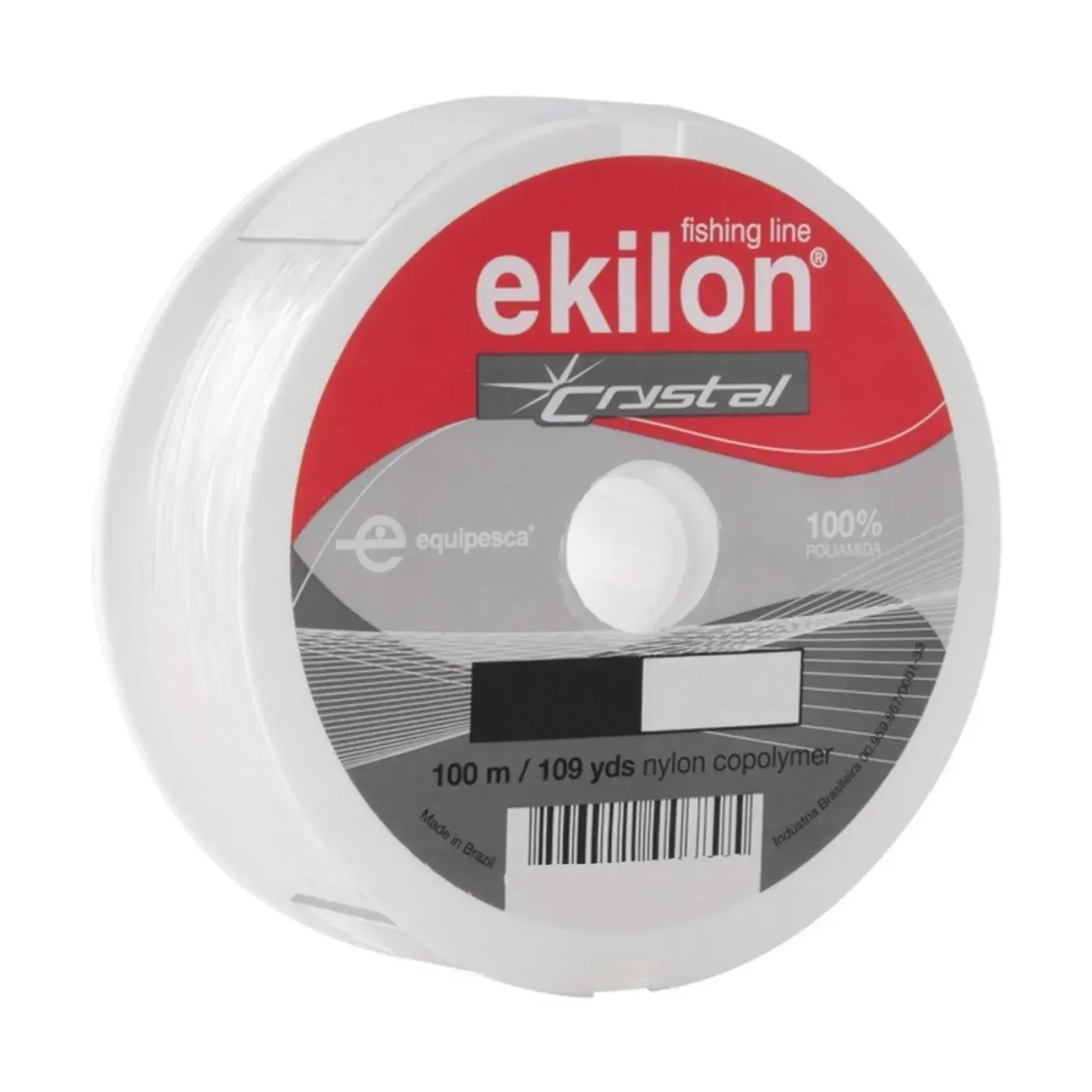 LINHA PARA PESCA, 0,40 MM X 100 M, BRANCA, EKILON