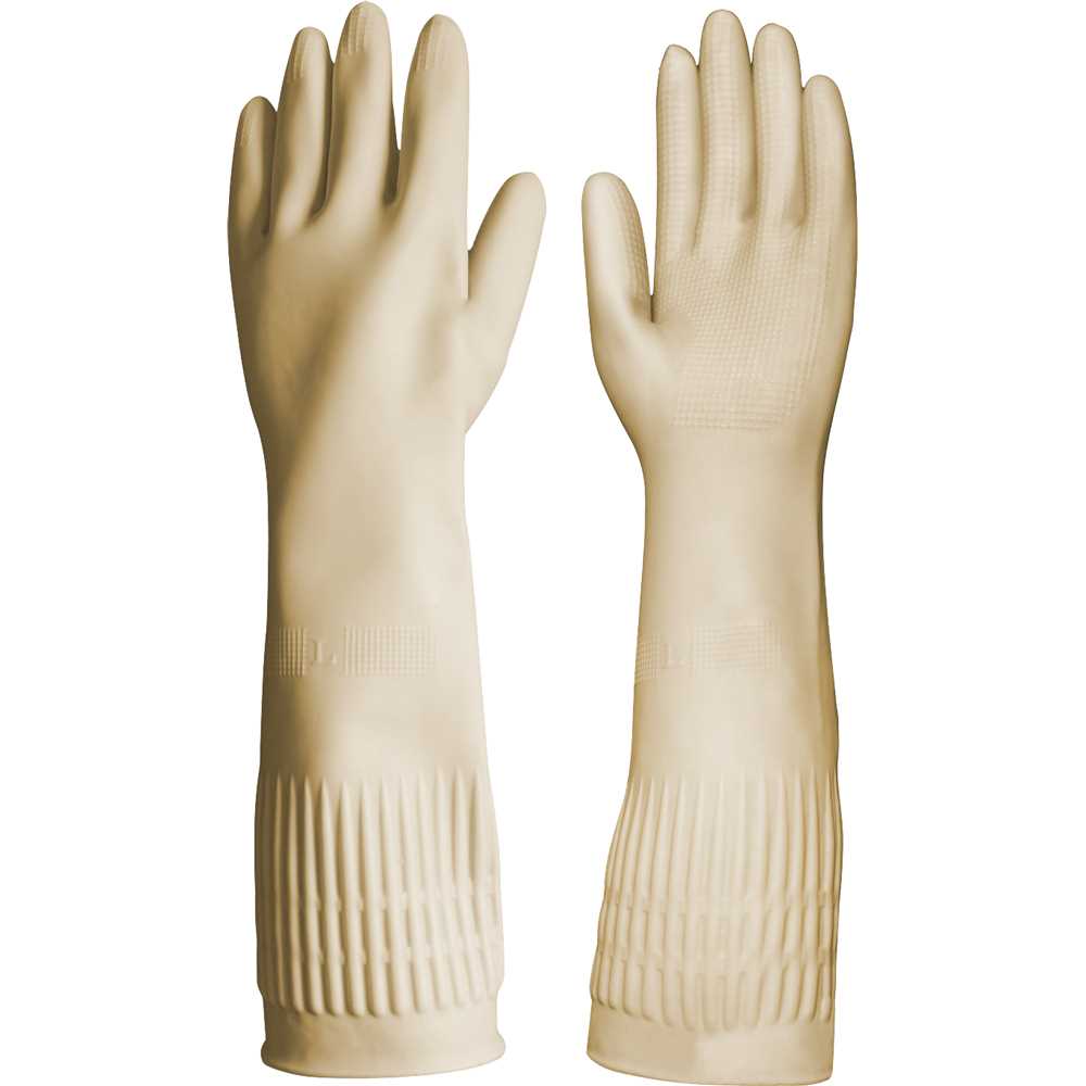 LUVA LATEX RANHURADA TAM 8 LV-LRN IMBAT