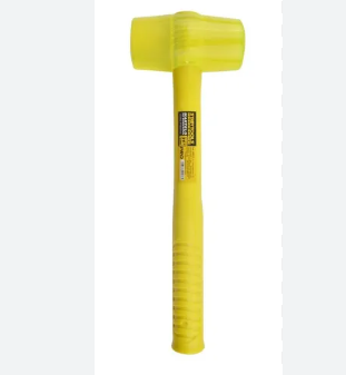 MARRETA DE PVC TRANSPARENTE CB. PLASTICO PRO AMARELO 346GR 45MM 31,5CM AR0121 STARTOOLS