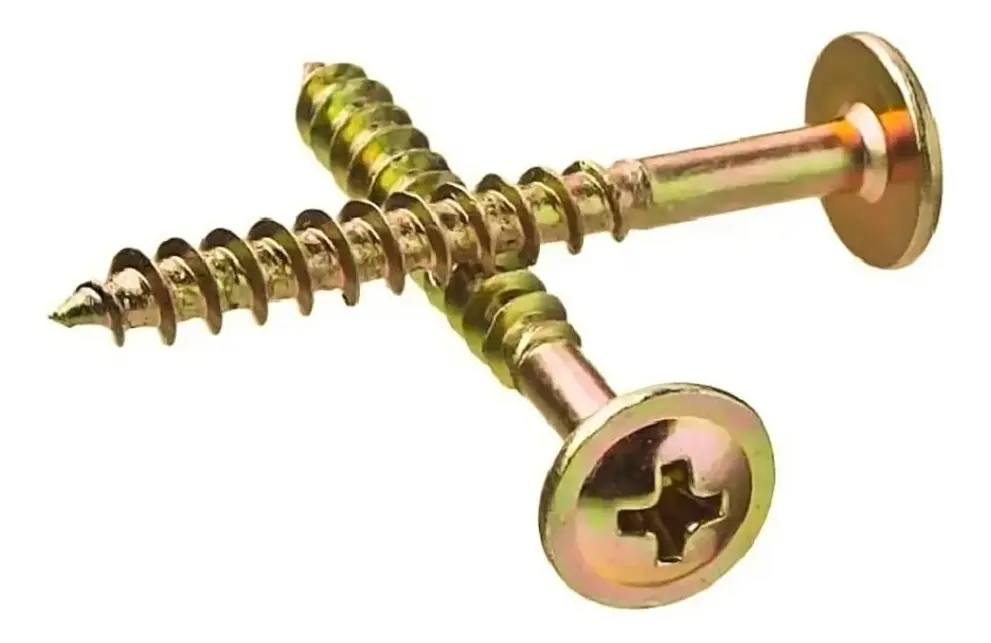 PARAFUSO FLANGEADO PHILLIPS BICROMATIZADO Medida:3,5 x 30