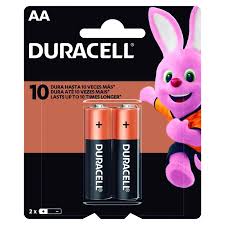 PILHA ALCALINA CARTELA AA C/02 DURACELL