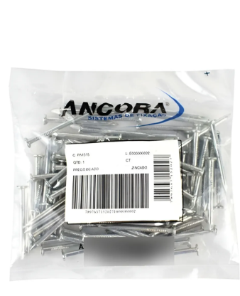 PREGO DE ACO 17X21 (3,00X48MM) ZINCADO (L:E000001025)