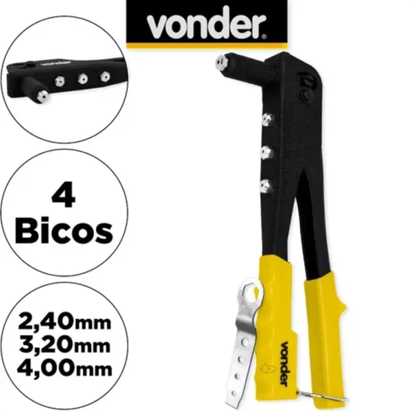 REBITADOR MANUAL ALICATE VONDER