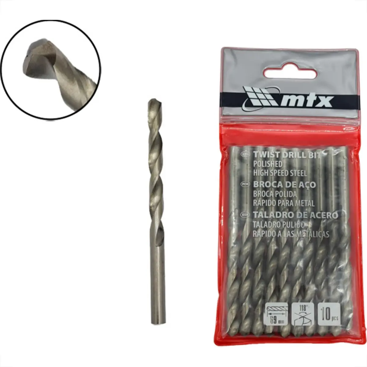 BROCA ACO RAPIDO MTX 4,0MM