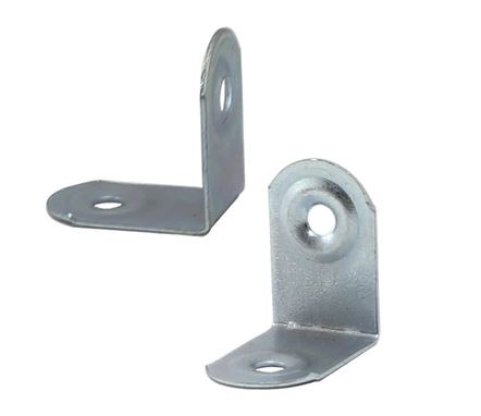 CANT P/ FIXACAO 20X20MM ZIN METAL