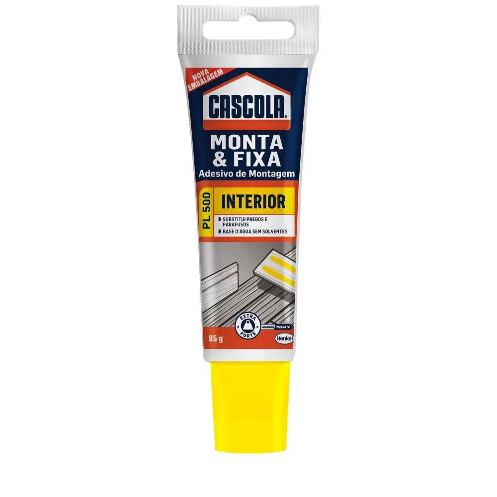 CASCOLA MONTA E FIXA 85G HENKEL